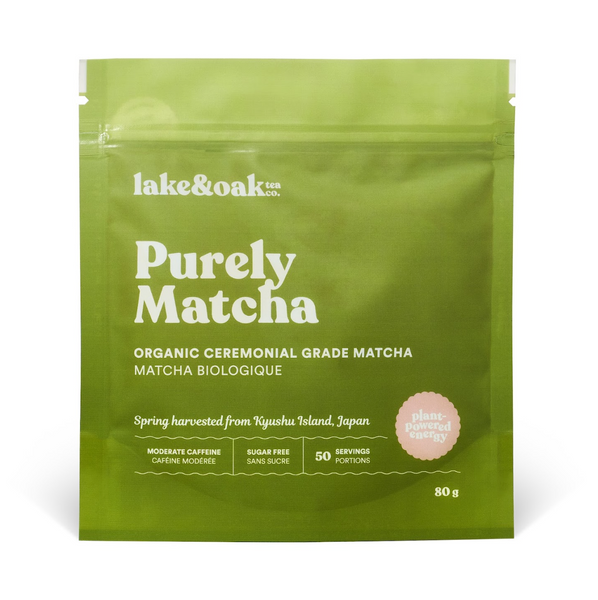 Purely Matcha – Lake & Oak Tea Co.