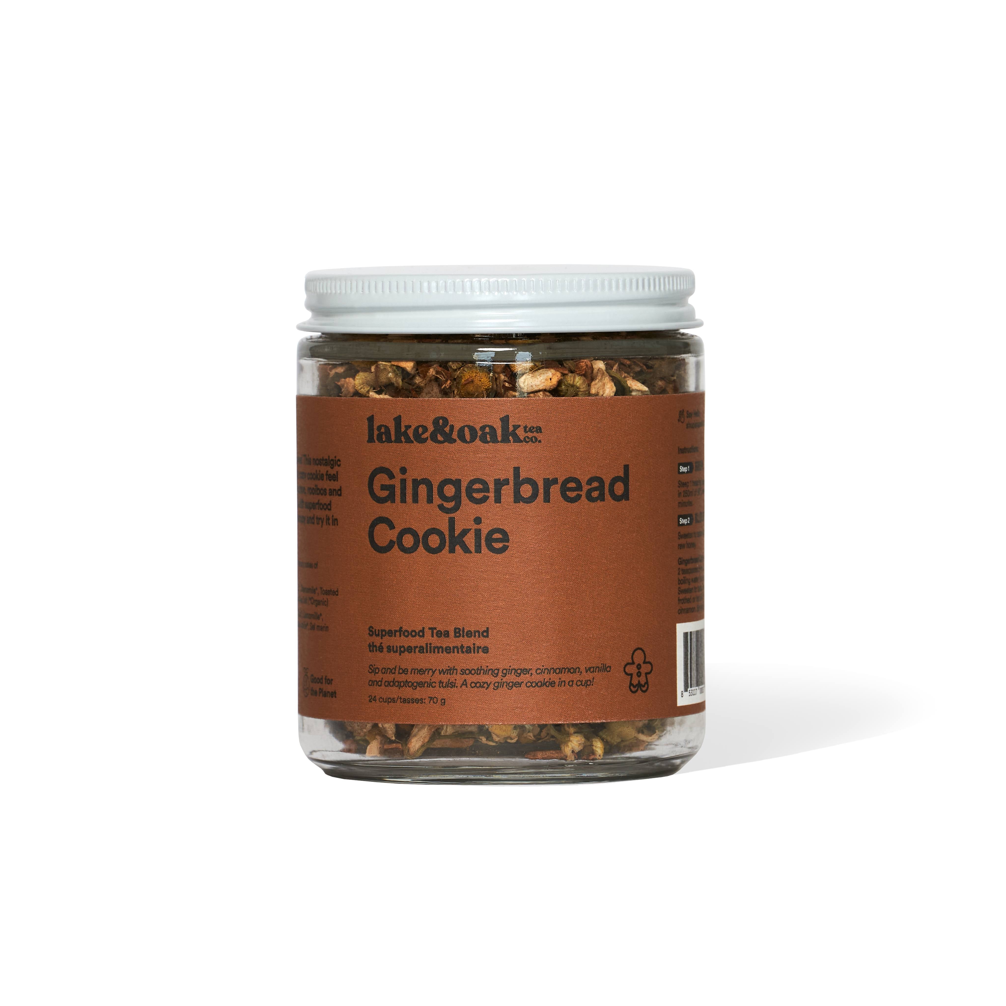 Gingerbread Tea Co Gingerbread Cookie โ Lake & Oak Tea Co.