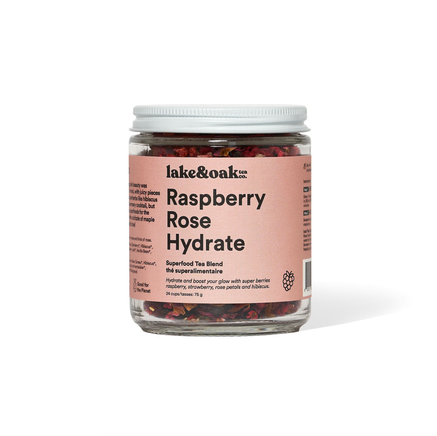 Hydrate And Process Roses Raspberry Rose Hydrate โ Lake & Oak Tea Co.