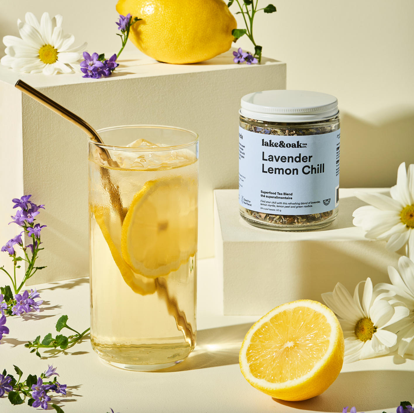 lavender lemon tea tree blend Lavender Lemon Chill – Lake & Oak Tea Co